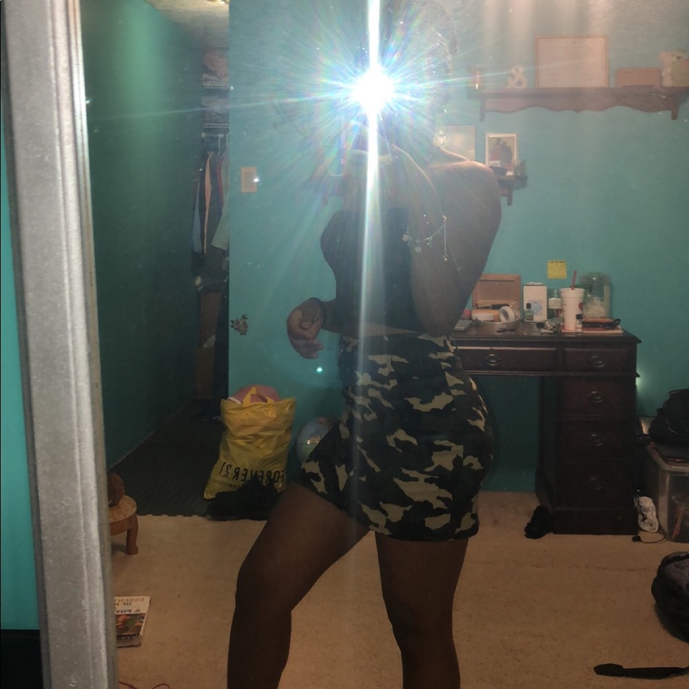 army pencil skirt